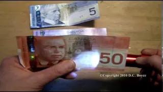 Easy Counterfeit Currency Detection for Canadian Bills-Quick Check of Your Money