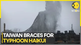 Typhoon Haikui: First typhoon to hit island in four years | World News | WION