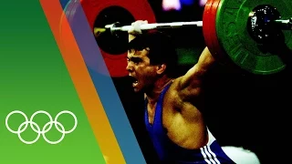 Naim Süleymanoğlu wins third Weightlifting gold | Epic Olympic Moments