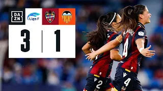 Levante UD vs Valencia Femenino (3-1) | Resumen y goles | Highlights Liga F