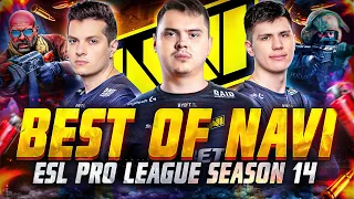 Лучшие Моменты NAVI на ESL Pro League Season 14 | CS:GO Movie