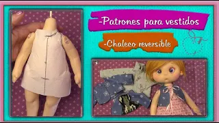 COMO SACAR PATRÓN PARA VESTIDOS, Y HACEMOS CHALECO REVERSIBLE video - 518