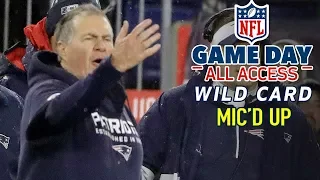 NFL Wild Card Round Mic'd Up, "I can't read, can't write, can't do math... but I can compete"