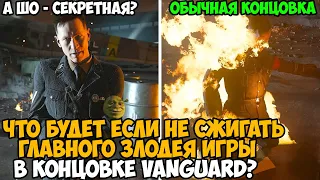 Что Будет Если не Сжигать Злодея в Финале Call of Duty Vanguard? - Секретная Концовка?