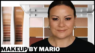 Makeup By Mario Master Mattes Eyeshadow Palette | Hooded Downturned Eyes Tutorial