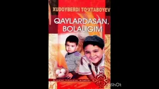 Xudoyberdi To'xtaboevning "Qaylardasan bolaligim" kitobiga tayyorlagan buktreller