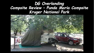 Punda Maria - Kruger National Park - Campsite Review -DG Overlanding- Camping Sanparks, Waterhole,