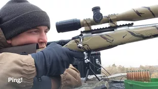 Tikka T3x 243 Destroying the 1,000 Yard Target!