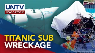 Wreckage ng sumabog na Titanic submarine, isasailalim sa analysis ng marine investigation board