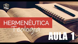 HERMENEUTICA | AULA 1 | IBAD | PR FERNANDO ANDREGHETTO