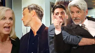 An indignant Alan threatens Tucker not to reveal his twin's secret Young And The Restless Spoilers