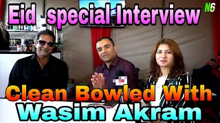 Eid Special with Wasim Akram Clean Bowled Round| Dr.Adnan | N6 Sports | Match Point |