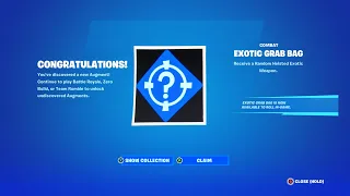 How to Unlock the Exotic Grab Bag Augment in Fortnite  - Fortnite