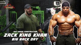Big Back Day with Zack King Khan┃ZZK Under Construction┃EP.2┃Chemical Warfare Supps