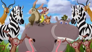 Lion Guard: Makin' Hippo Lanes! | Beshte and the Hippo Lanes HD Clip