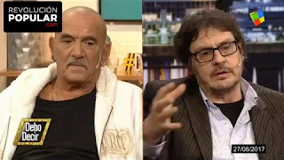 Felipe Pigna dejó en ridículo a Rolando Hanglin cuando quiso pegarle a los Mapuches.