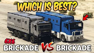 GTA 5 ONLINE - BRICKADE 6X6 VS BRICKADE (WHICH IS BEST?)