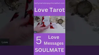 💌5 LOVE MESSAGES FROM YOUR SOULMATE 💌💘Thanks For Subscribing 😇#shortstarotreadings #shortslovetarot