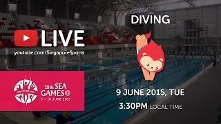 Aquatics Diving Platform Finals (Women) (Day 4) |28th SEA Games Singapore 2015
