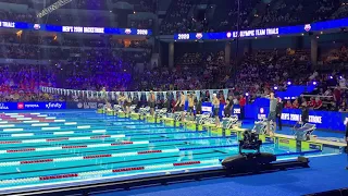 RYAN MURPHY AND DESTIN LASCO CAL BEARS GO 1-2 IN 200 BACKSTROKE SEMI-FINAL 2, 2021 US OLYMPIC TRIALS