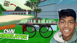 I PLAYED  CHAI 🍵 SIMULATOR GAME AND THIS HAPPENED 😱 / INDIAN GAME 🇮🇳 #gaming @BishtGameDev