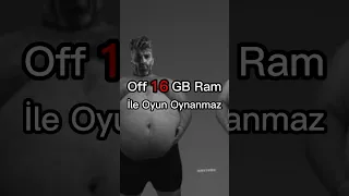 16 GB Ram İle Oyun Açamayan VS 2 GB Ramla GTA 5 Açan