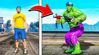 Jeffy Becomes HULK in GTA 5!