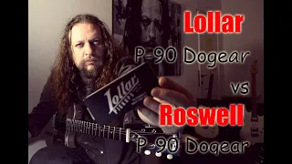 Lollar P-90 vs Roswell P-90 on Harley Benton SC-Junior LTD SSP