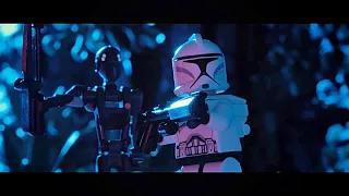 LEGO Star Wars The Clone Wars Story: The Journey of a Soldier part 2 (Brickfilm animation MOVIE)