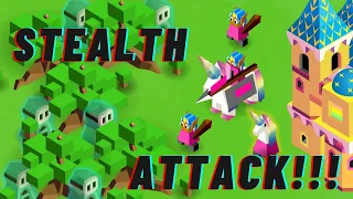 Stealth CLOAK attack | Epic POLYTOPIA Elyrion 🌳 1v1