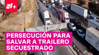 Así fue el operativo para recuperar tráiler robado y salvar a trailero secuestrado - N+