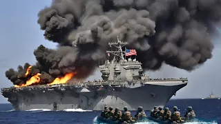 5 minutes ago!Russia Blows Up 2 US Amphibious Assault Ships Carrying 100 Combat Vehicles to Ukraine