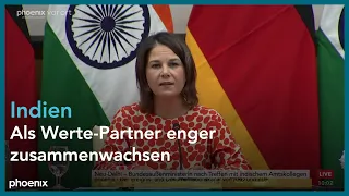 Annalena Baerbock in Indien