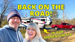 New Adventures in 2024! Hitting the Road Again in our Momentum 410TH!