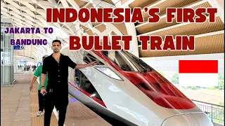 Indonesia's First High Speed Bullet Train Jakarta to Bandung Whoosh