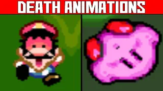 Classic Super Nintendo Video Game Deaths & Game Over Screens - Part 1 (Death Animations)