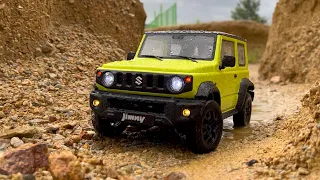 1/12 Scaler RC : Suzuki Jimny(FMS MODEL) Off-road Drive #2.