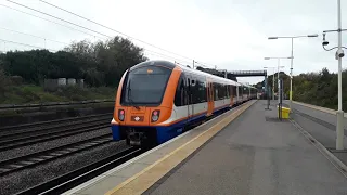 Trains at: Carpenders Park, WCML, 24/10/2020