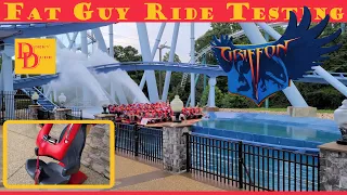 Griffon - Fat Guy Ride Testing at Busch Gardens Williamsburg