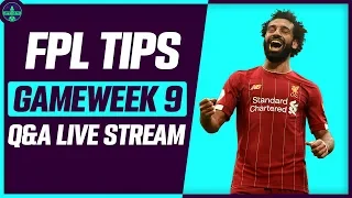 FPL TIPS FOR GAMEWEEK 9 | GW9: SON PANIC + DE GEA WORRIES | Fantasy Premier League 2019/20