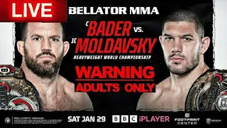 BELLATOR 273: RYAN BADER VS VALENTIN MOLDAVSKY LIVE MAIN CARD CHILL REACTION STREAM(w/BKFC updates)