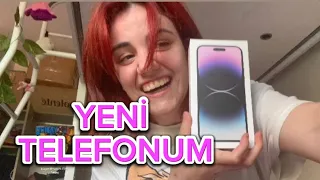 YENİ TELEFONUM İPHONE 14 PRO MAX 256 GB