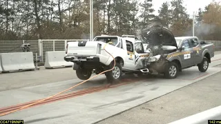 Car to Car crash test demonstrates double standard on vehicle safety in Africa