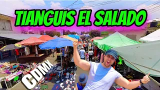 Tianguis EL SALADO. Este sí es el más grande de toda América Latina 😱