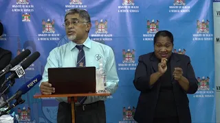 Fijian PS for Health holds a press conference on COVID19 -- 4 May, 2021
