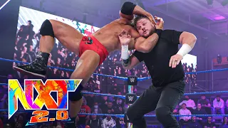 LA Knight is surrounded by enemies in battle with Joe Gacy: WWE NXT, Feb. 1, 2022