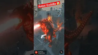 Robot Godzilla On Google Earth😱 #shorts #youtubeshorts #shortsfeed #googleearth #robot #map