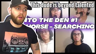 [Industry Ghostwriter] Reacts to: Searching- Spiderhorse (Beatbox Remix) Into The Den #1- Insane