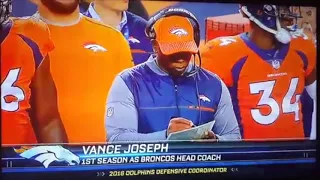 Sergio Dipp and the Time of Vance Joseph's Life