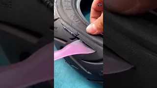 ⚫bike tyre cut/puncture repair cream| #youtubeshorts
